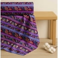 thumbnail image 4 of Soimoi Cotton Voile Fabric Bird,Stripe & Paisley Printed Craft Fabric by The Yard 42 Inch Wide, 4 of 7