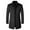 Black, variant on dtydtpe winter jackets for men mens autumn and winter casual fashion coat mid length smooth lapel woolen trench coat thickened mens coat jackets for men