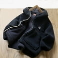 thumbnail image 2 of CHEEREAM Kid Boys Teddy Fleece Jacket Cold-Weather Casual Outdoor Full Zip Jacket with Pockets for 5-13 Years, 2 of 4