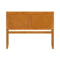 thumbnail image 3 of AFI Canyon Light Toffee Wood Rustic Farmhouse Headboard, Queen, 3 of 6