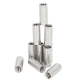 thumbnail image 1 of Lot de 10 Écrous de Couplage Ronds en Acier Inoxydable 304, Filetage M10x1.5, Longueur 35mm - Attaches Durables et Résistantes à la Rouille pour Connexion de Tige Filetée, Amélioration de la Maison, Entretien Mécanique et Pipeline, 1 of 7