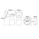 thumbnail image 5 of Double Electric Breast Pump, Rechargeable Portable Breast Pump, 5 of 5