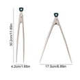 thumbnail image 3 of Kitchen Food Tongs,Stainless Steel BBQ Tongs Grilling for Steak Locking Scissor Heat Kitchen Cooking Tool Grill Accessorie, 3 of 7