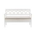 thumbnail image 4 of Harland Storage Bench, White, 4 of 9