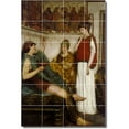 thumbnail image 1 of Ceramic Tile Mural-Lawrence Alma-Tadema Historical Floor Tile Mural 30. 24" w x 36" h using (24) 6 x 6 ceramic tiles, 1 of 3