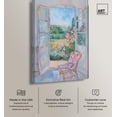 thumbnail image 2 of Whispers of Giverny Canvas Pastel Oil Paintings by Art Remedy, Gallery Wrapped, 16 x 24, 2 of 7