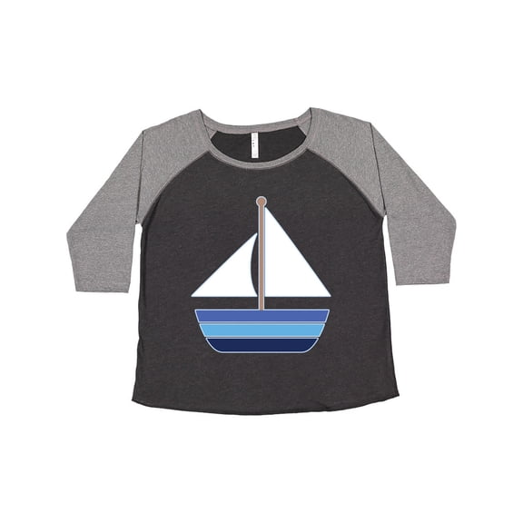 Inktastic Sailboat Nautical Sailing Women's Plus Size T-Shirt
