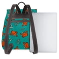 thumbnail image 3 of Fotbe Colorful Crab Mochila Bolso con Estampado para Mujer, Mochila Antirrobo de Nylon Impermeable, Bolsa Ligera de Hombro, 3 of 4