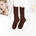 thumbnail image 3 of Sales Today Ankle Socks Under $2 GIJNRIUIUA Khaki Crew Socks Socks Women Beggar Shabby Ripped Hole Socks Ribbed Knit Fluorescent Solid Color Skateboard Tube Hosiery Athletic Socks, 3 of 8