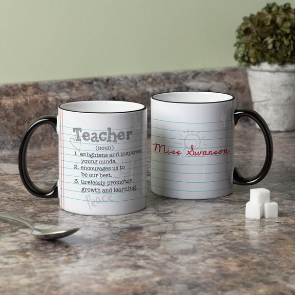 Teacher Definition Personalized Mug