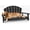 Black, variant on Yardgrace Outdoor Elevated Dog Bed Medium Size Dog, Waterproof & Washable Resin Pet Bed, 40.24 x 20.04 x 30.08 Inches, Easy to Assemble, Black