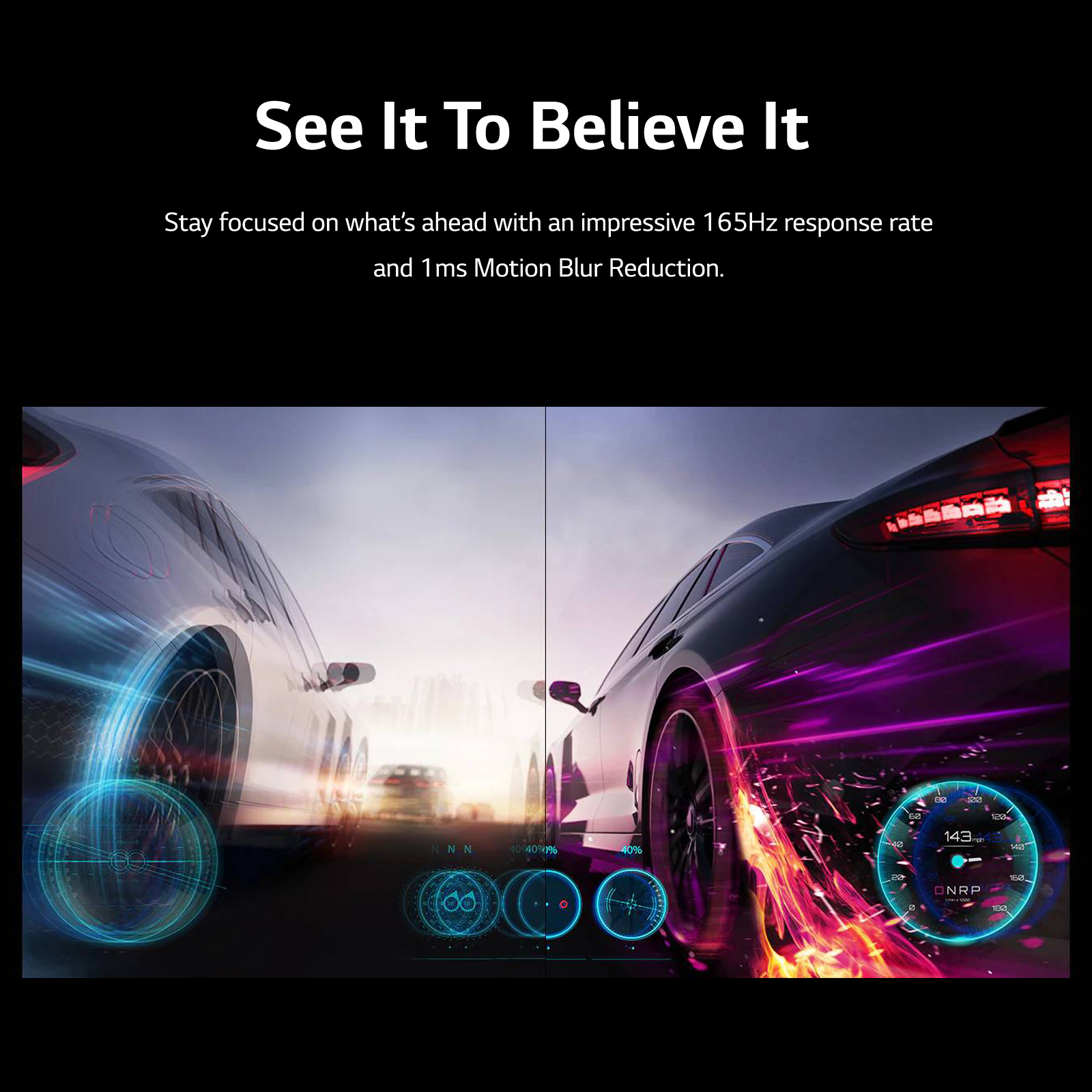LG 27-Inch UltraGear FHD Gaming Monitor, 165Hz, 1ms photo 2