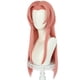 thumbnail image 2 of Peluca para cosplay, disfraz de pelo sintético de Harunos Sakura para anime, 2 of 2