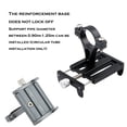 thumbnail image 4 of Eigraketly Soporte para teléfono de bicicleta, accesorios para ciclismo al aire libre, soporte para teléfono móvil estable ajustable, herramienta de Ciclismo color titanio Eigraketly  OD024400-02, 4 of 6