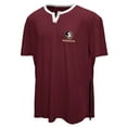 thumbnail image 6 of Men's Franchise Club Garnet Florida State Seminoles 3-in-1 Double-Down T-Shirt & Quarter-Zip Pullover Set, 6 of 7