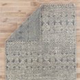 thumbnail image 4 of Hand-Knotted Medallion Area Rug in Gray and White (3 ft. L x 2 ft. W), 4 of 4