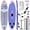 Crimson Dream Purple, variant on 10.6' Inflatable Stand Up Paddle Boards, 33" Paddle Board of All Skill Levels with Complete Inflatble SUP Accessories, Hand Pump, Waterproof Bag, Removable Fin, Leash