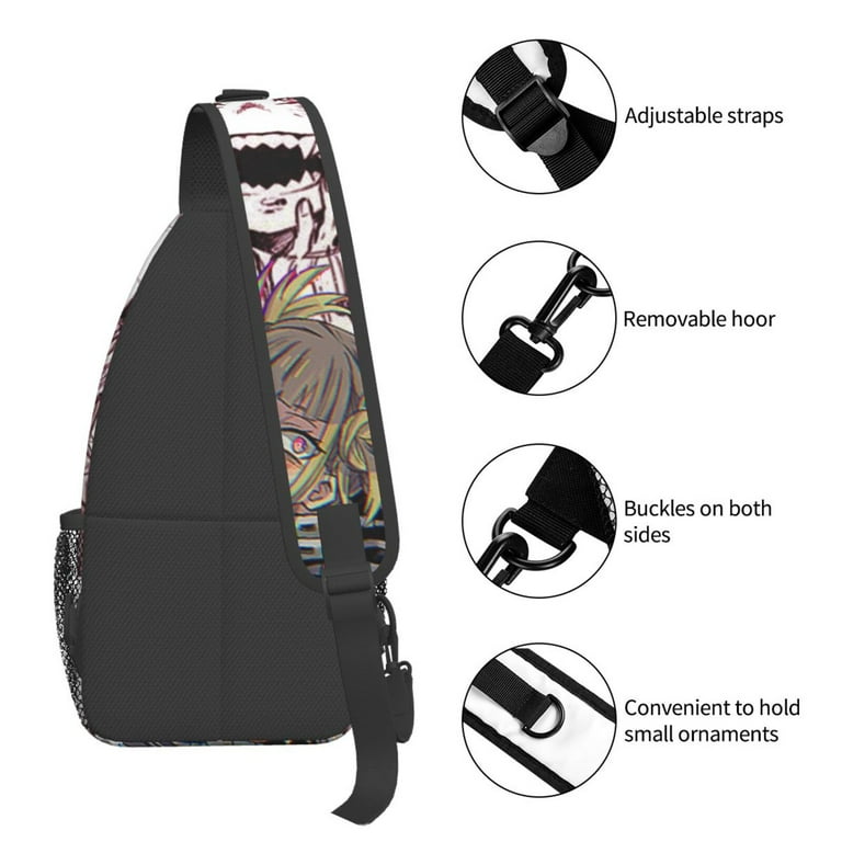 My Hero Academia MHA Himiko Toga Sling Bag Crossbody Backpack