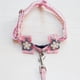 thumbnail image 3 of Mascota De Perro De La Cuerda Principal Cuello De La Correa Correa Del Arnés Diadema De Flores M PNK Sunnimix El perro del arnés, 3 of 8