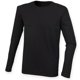 thumbnail image 1 of Skinnifit - Camiseta elástica de manga larga Modelo Feel Good hombre caballero (Negro), 1 of 2