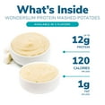 thumbnail image 2 of WonderSlim Instant Mashed Potatoes, Garlic, 11g KKS1&nbsp;Protein, Low Fat, Gluten Free (7ct), 2 of 3