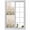Multicolor, variant on Vintage Botanical Window Privacy Film, Spring Floral Summer Botanical Rustic Static Cling UV Sun Blocking Heat Control Window Tint Day and Night,Non-Adhesive One Way Windows Privacy Cover 23.6''x59''