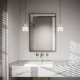 thumbnail image 4 of 40606-91 Livex Lighting Art Glass - 1 Light Mini Pendant in Coastal Style - 6.75 Inches wide by 9.5 Inches high-Brushed Nickel Finish    -Traditional, 4 of 12