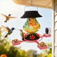 thumbnail image 4 of Yardvibe ABC Solar-Powered Bird Feeder with 1080P Camera, Intelligent Bird Species Identification Smart Feeder for Garden Backyard, 4 of 9