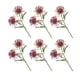 thumbnail image 1 of Flor Artificial Bewildely Rosa Roja 6X, 1 of 6