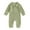 Green, variant on Darzheoy Baby Rompers Newborn Boys Lapel Long Climbing Jumpsuits Solid Color Casual Loose Cute Casual Long Sleeve Pajamas Clothes ,Size 0-12 Month