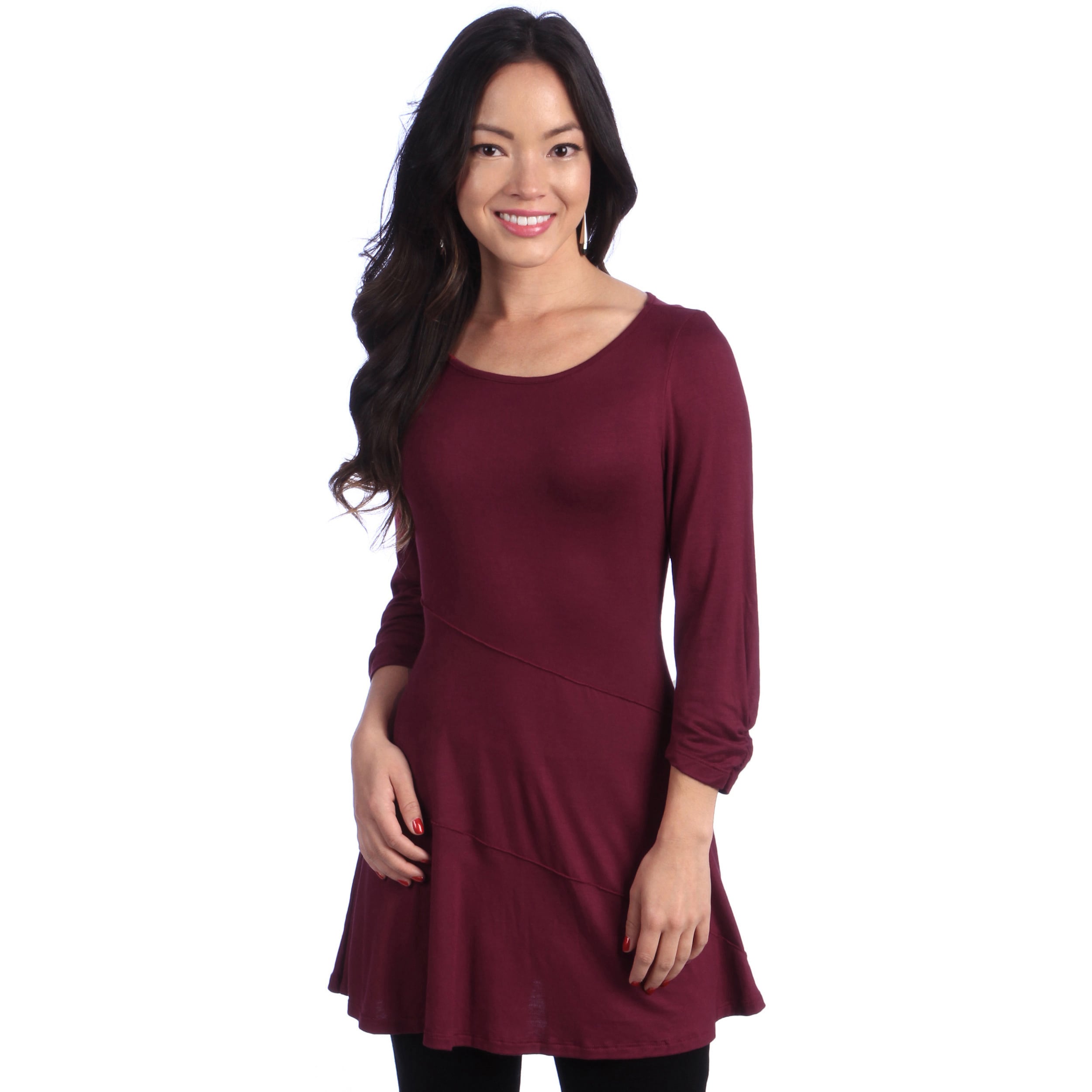 Women's 3/4 Merrow Stitch Tunic
