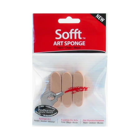 UPC: 0879465002825 | Colorfin Sofft Tools Art Sponges Rounded Sponge Bar 3/Pkg.