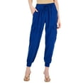 thumbnail image 3 of MSRP $80 Inc International Concepts Women Utility Jogger Pants Size Medium, 3 of 8