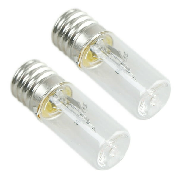 2X UVC áCaros Luces Bombilla de la Lámpara Germicida Ultravioleta DC 10V Bombilla del Tubo de Luz UV E17 3W Lámpara de Cuarzo de Desinfección