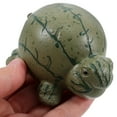 thumbnail image 3 of PBPBOX Realistic Green Resin Tortoise Figurine Decorative Hawaii Sea Turtle Garden Ornament, 3 of 6