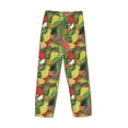 thumbnail image 3 of Vsdgher Fruits Vegetables And Berries Print Mens Pajama Pants Sleep & Lounge Pants, PJ Bottoms With elastic waistb and Pockets, 3 of 5
