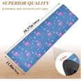 thumbnail image 4 of Long Trivet Heat Resistant Table Runner Cute Flamingo Snowflakes Non Slip Table Protector Waterproof Easy to Clean Merry Christmas Winter Hot Pads Pot Holders Durability Versatility, 4 of 7