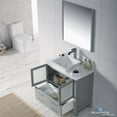 thumbnail image 3 of Sydney 36" w/ Vessel Sink and Mirror (Metal Grey), 3 of 3