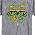 thumbnail image 3 of Teenage Mutant Ninja Turtles - Turtle Weapons - Men's Short Sleeve Graphic T-Shirt, 3 of 5