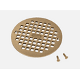 thumbnail image 3 of Oatey 5 Dia, Brass, Brass, Grate: Round, Grate 80020, 3 of 3
