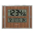 thumbnail image 1 of La Crosse Technology BBB86088 Atomic Digital Wall Clock with Indoor Outdoor Temperature, 1 of 1