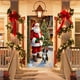 thumbnail image 5 of Decoraciones de Navidad Cubierta de Puerta de Navidad de 35 X 72 Pulgadas Cortina de Puerta de Navidad Decoración de Puerta Y Pared Del Día de Navidad Decoración de Fiesta de Vacaciones Decoraciones D, 5 of 6