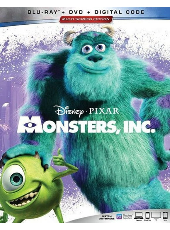 Monsters, Inc. (Blu-ray + DVD + Digital Copy)