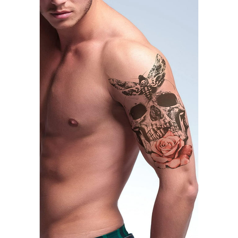 tattoos for men on arm cross