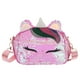 thumbnail image 1 of GOOHOCHY 1 unid lindo mini lentejuelas en forma de unicornio bolsos de oreja niñas casual cadena messenger crossbody bolso de hombro (blanco anti-rosa), 1 of 7