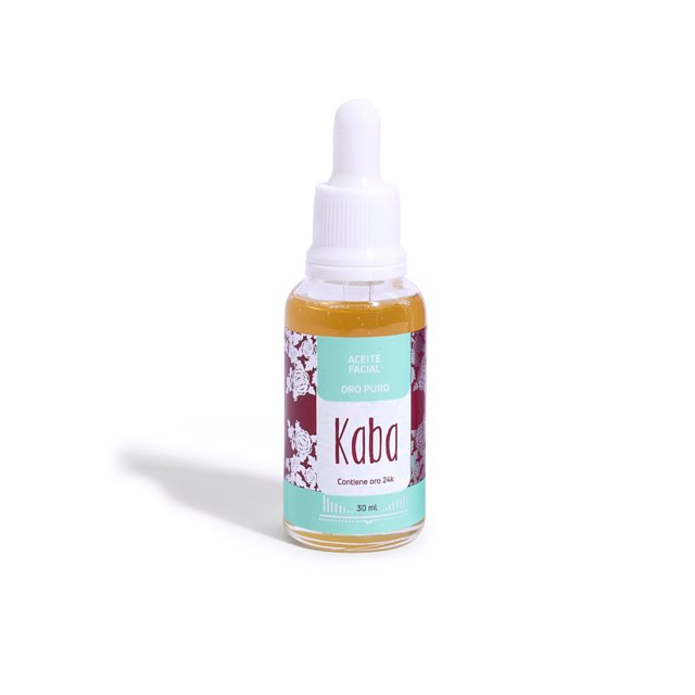 Aceite Facial de Oro 24 K Kaba - Serum Hidratante y Antiedad Luminosidad Radiante 30 ml