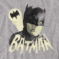 thumbnail image 2 of Batman Classic Tv Bat Signal Women's T Shirt, Athletic Heather, 2X-Large, 2 of 6