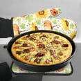 thumbnail image 7 of Bingfone Autumn Theme Print Oven Mitts Pot Holders Set 2 PCS for Kitchen for Cooking Grilling Baking BBQ Pot Holders Cook Essentials, 7 of 7
