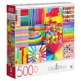 thumbnail image 3 of 500-Piece Big Ben Jigsaw Puzzle, Colorful Collage, 3 of 4
