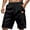 A_ Black, variant on YLSDY Men's Casual Shorts Loose Drawstring Elastic Waist Pant 2025 Summer Lightweight Beach Vacation Shorts with Pockets Army Green L